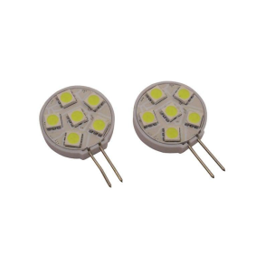 Led G4 Spot 24mm 2-Stk Ben I Siden 12v (=10w) Varm