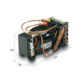 Kleaggregat 12/24v M/Ventilat
