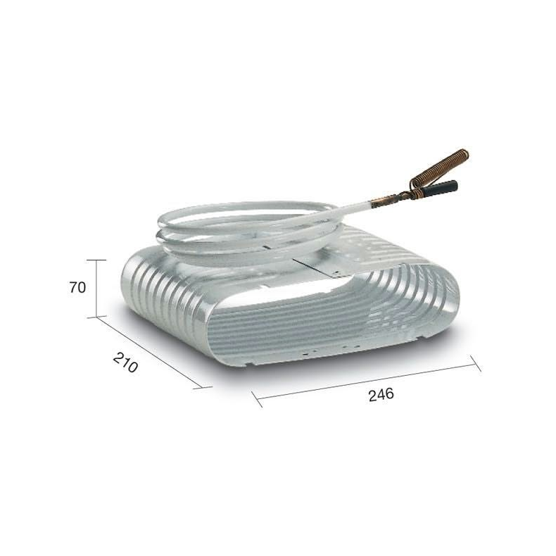 O-Fordamper 250 X 210 X  80