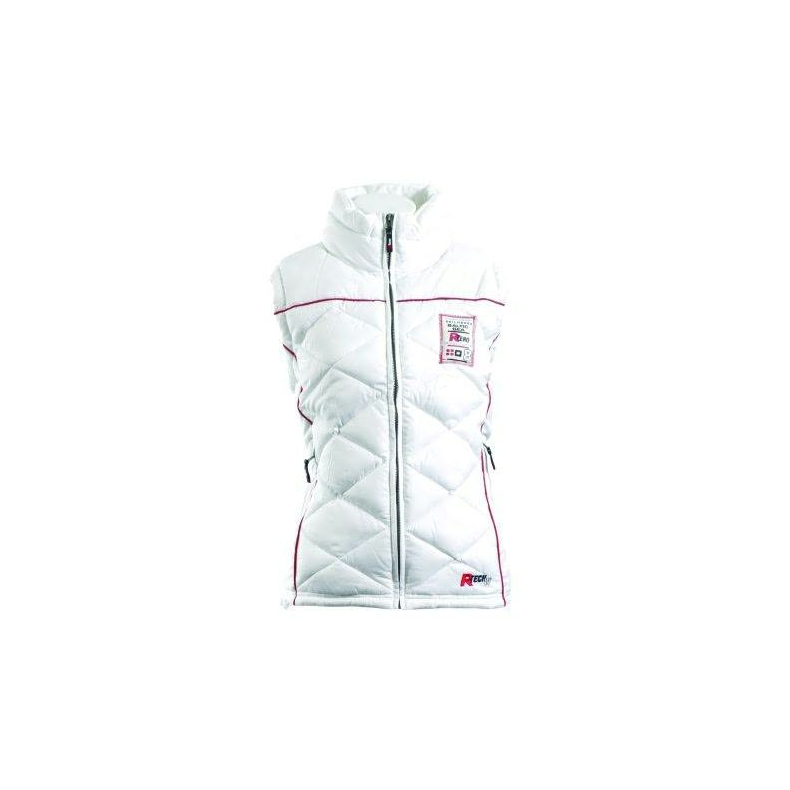 VEST QUILT WHITE M