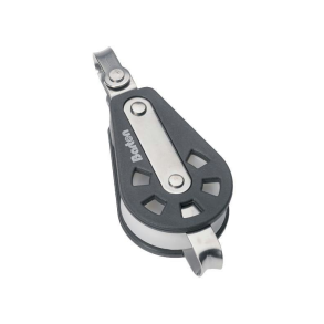 Barton Enkelt Blok M/Svirvel & Bjle 45 Mm