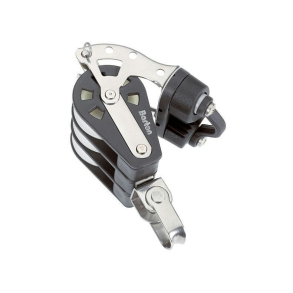 Barton Tripple Blok Med Svirvel, Frlr & Hundsvot 45mm