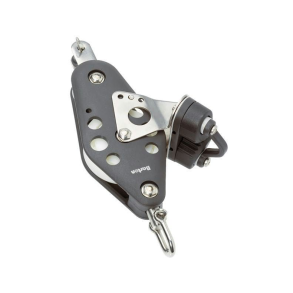 Barton Enkelt Blok M/Svirvel, Frlr & Hundsvot 58 Mm