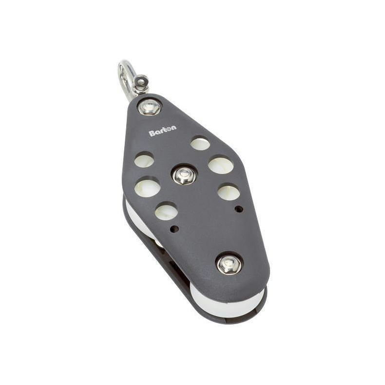 Barton Violinblok M/ Svirvel 64 Mm