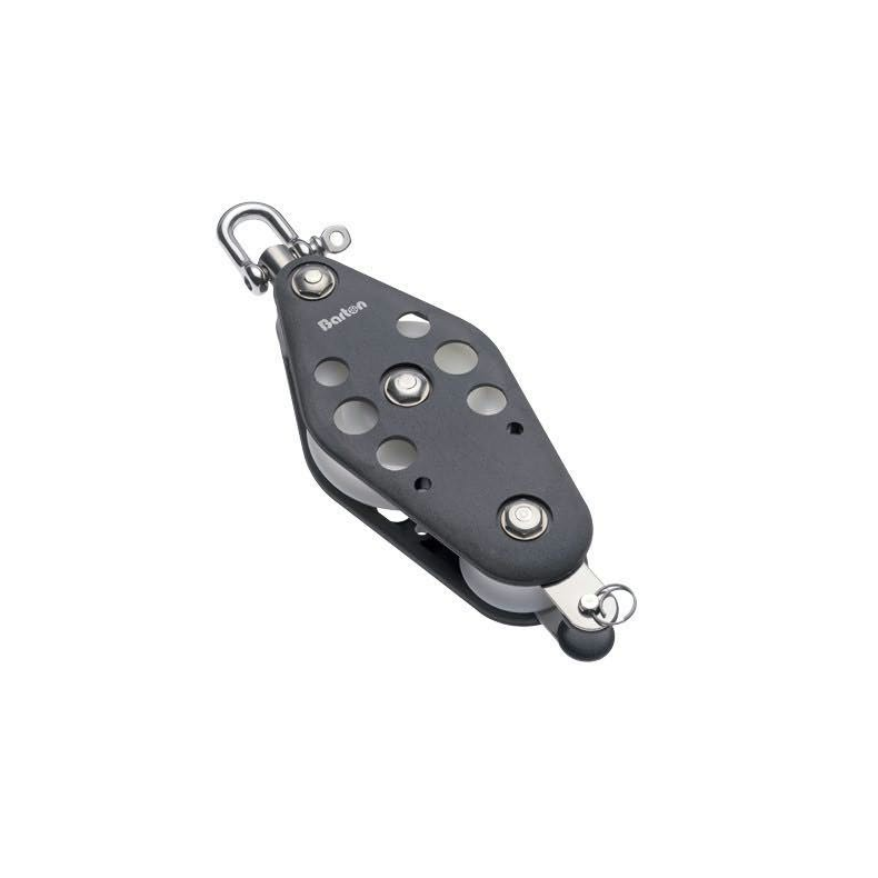 Barton Violinblok M/Svirvel & Bjle 64 Mm