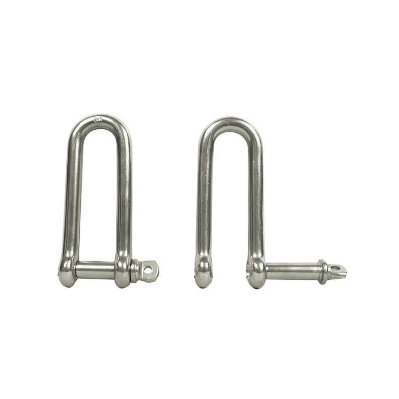 Sjkel Lang 4mm Captive Pin Rustfrit Stl 2 Stk.