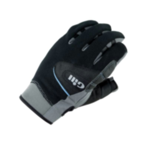 WOMENS CHAMP GLOES LONG BLACK STR L