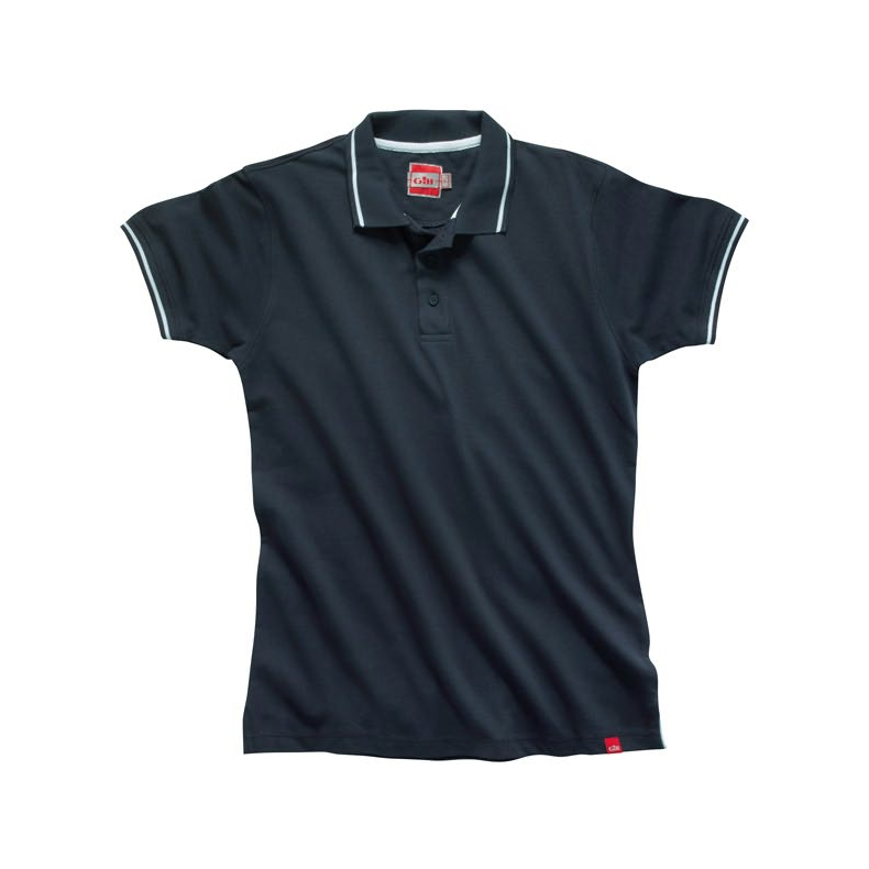 Gill Mens Crew 210gsm Pique Polo Navy Str. S