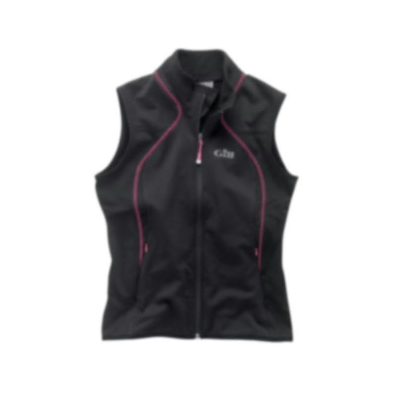 1338 Dame Thermogrid Vest Gill Sort Str 16
