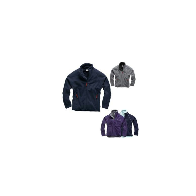 WOMENS I4 POLAR JACKET GILL NAVY/SKY STR 12