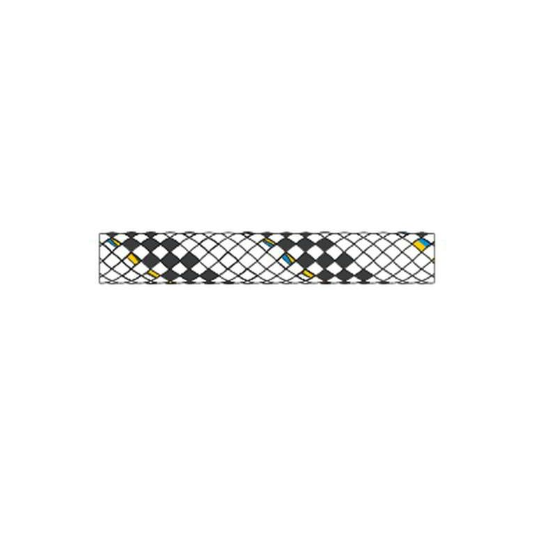 Herkules Fald Hvid/Sort  6mm - Anbrud