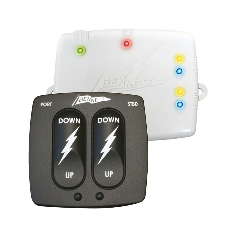 Bennett "bolt" rocker switch med system kontrol & retract