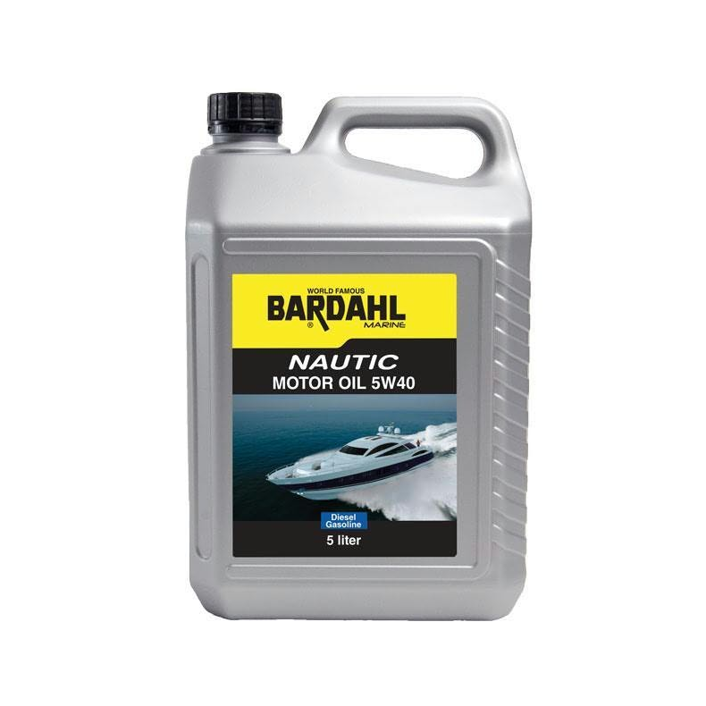 Bardahl Motorolie In/Outb Nautic  5w-40  5ltr.