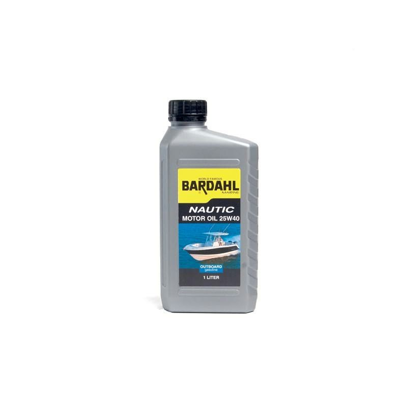 Bardahl Motorolie In/Outb Nautic 25w-40  1ltr.