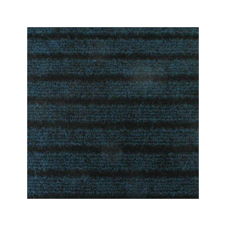 Gulvtppe bredde 200cm navy stribet anbrud(pris lbende m.)
