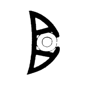 Fenderliste 40 X 12 Mm Sort