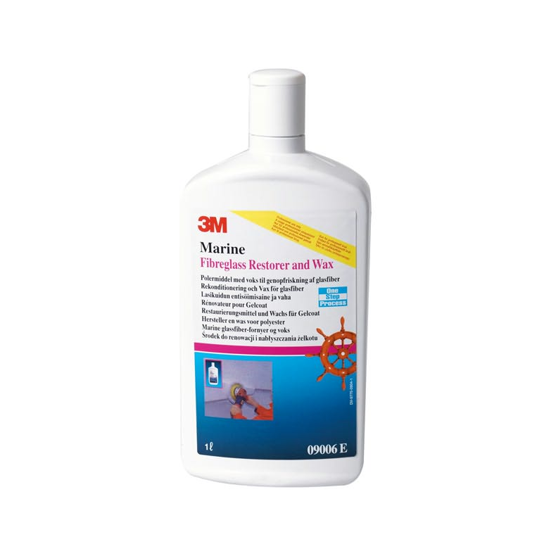 UDGET* Marine Fiberglas Restorer  vske Grov 1000 Ml