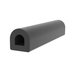 Sort EPDM gummi