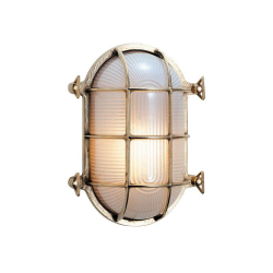 Gitterlampe oval