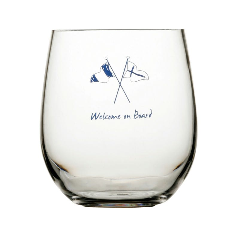 Vandglas Med Non Slip Welcome On Board 6 Stk.