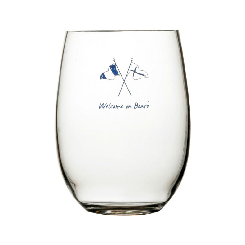 l Glas Med Non Slip Welcome On Board 6 Stk.