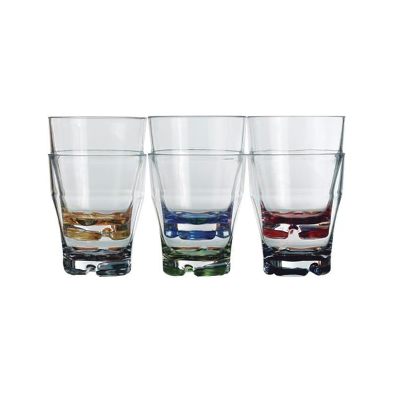 Glas 8,8cm - H14,4cm Stabelbar Party - 6stk.