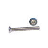Maskinskrue linsehoved Torx k�rv TX20 4x50 A4 ISO14584 6 stk + m�trikker