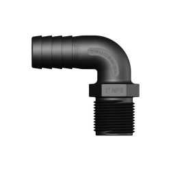 Slangestuds 90* udv. gevind komposit