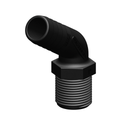 Trudesign slangestuds 120* udv. gevind komposit