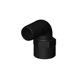 Trudesign Slangestuds 90* indv. gevind komposit