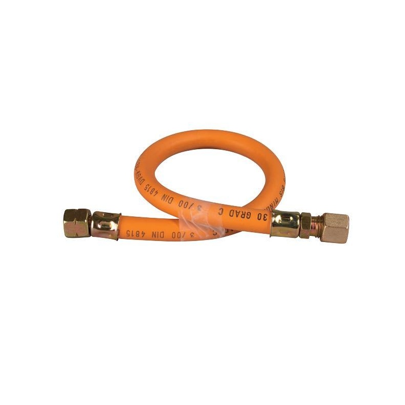 GASSLANGE 1/4" TIL 8MM RRTILSLUTNING