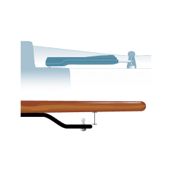 Simrad rorpindsbeslag