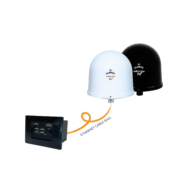 Glomex  IT1205EPLUS Webboat ePlus 5G Ultra Speed Wifi m/SimExtender