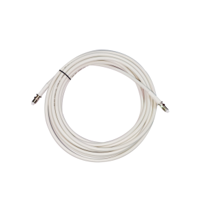 1852 VHF kabel hvid RG-8X low loss med FME stik