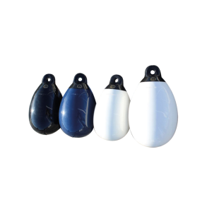 Dan-Fender Single-eye fender hvid