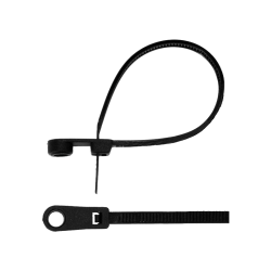 Strips med hul, sort