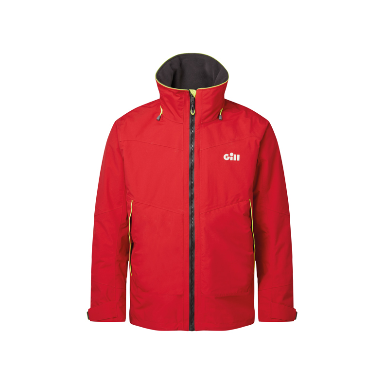 Gill OS32J Coastal jakke rød