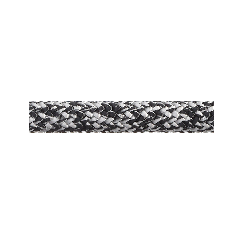 Robline Admiral 7000 Dyneema fald, sort/hvid - 1 meter
