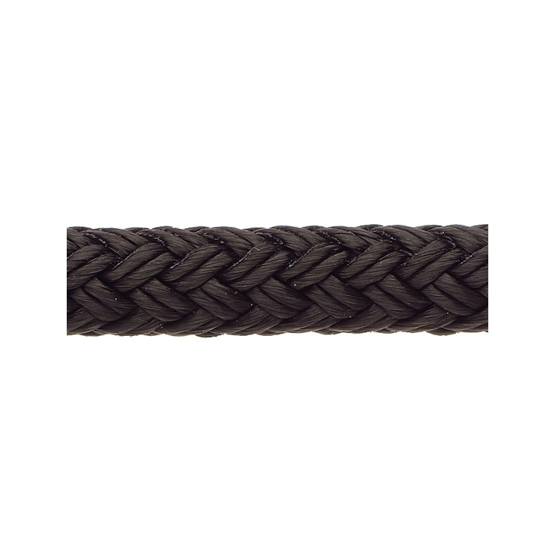 Robline Rio Fortjningsline, sort - 1 meter