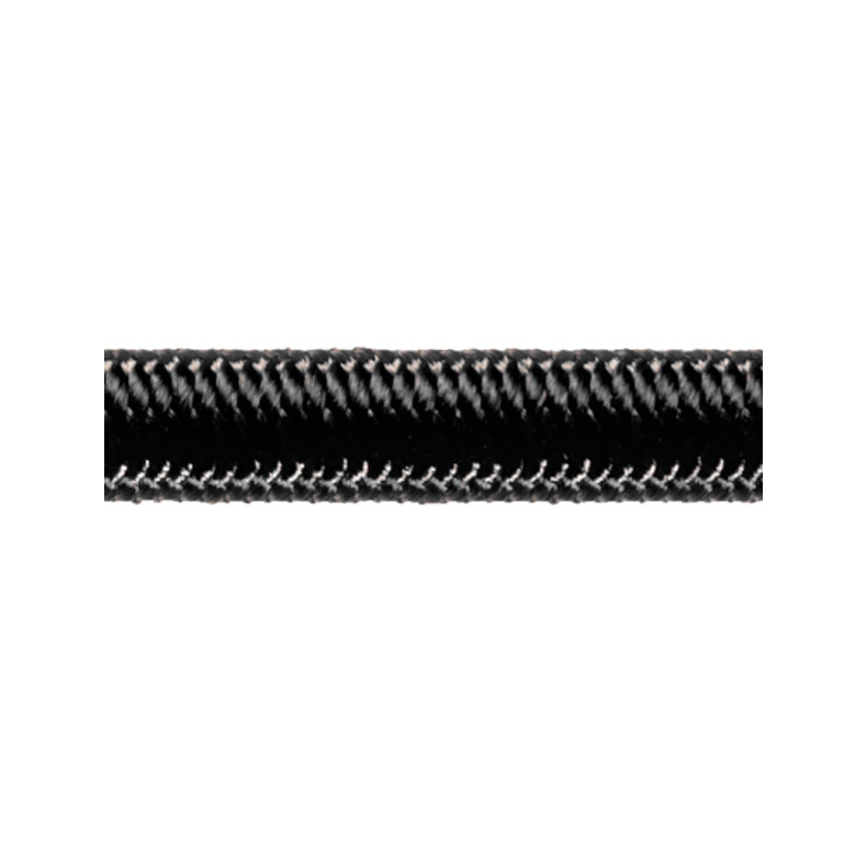 Robline elastik snor,  Sort  - 1 meter
