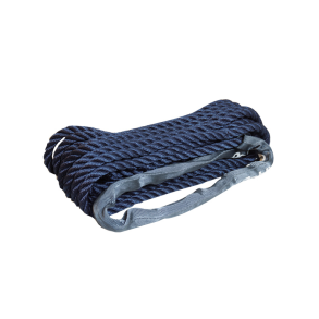 Robline fortjning, je med webbing, 3-slet Navy 10m