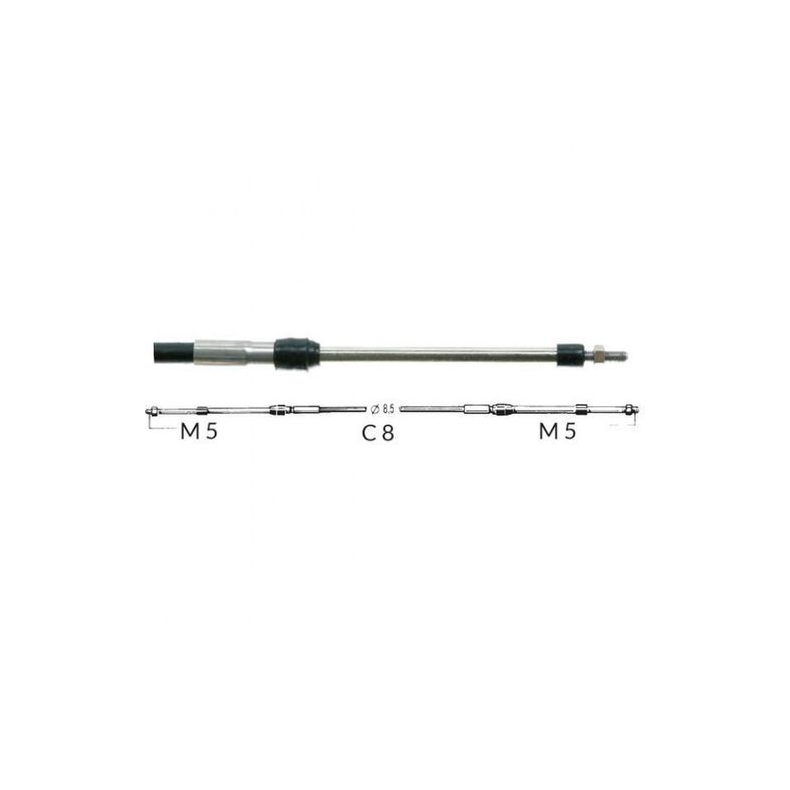 Ultraflex Kontrolkabel C8