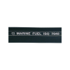Brndstofslange a1 sort 10.0mm  pr meter