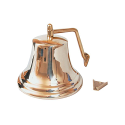 Signalklokke m/ophng, messing