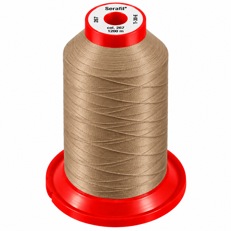 Sytr�d Serafil 40 1200 M Serafil 40 Sytr�d 1200m - M�rk Beige 267
