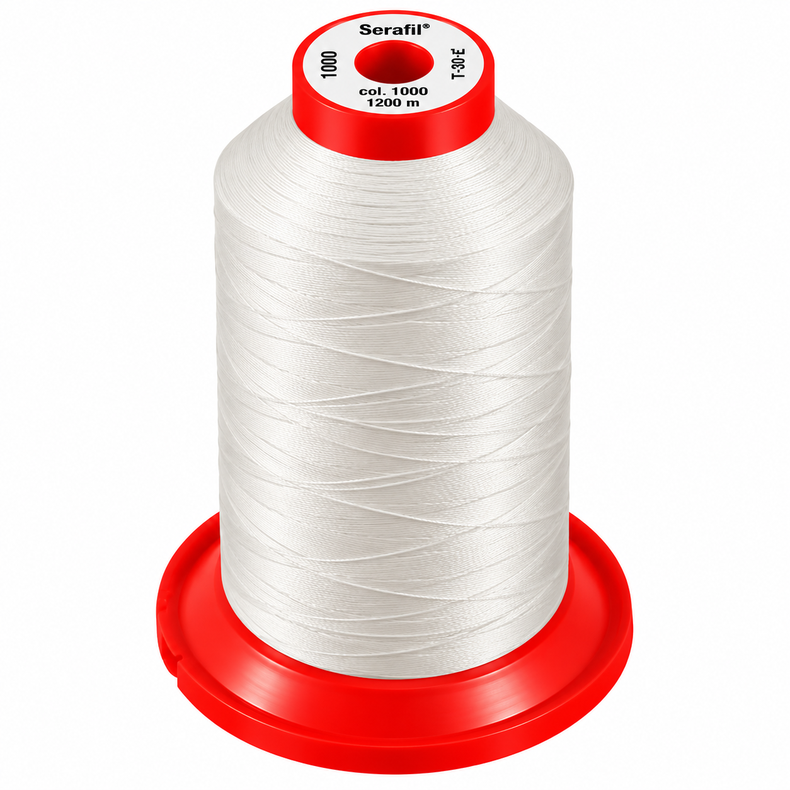 Sytr�d Serafil 40 1200 M Serafil 40 Sytr�d 1200m - Hvid 1000