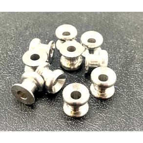 Vognknap 11 mm Rustfri  A4     10 stk