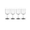 Vin Glas Sort 300ml 4 Stk
