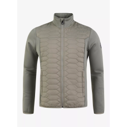 PP Herre Levo Quilted Zip, Olivengrn, Str. M