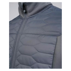 Pelle P Midlayer, Levo Quilted Zip, Granite, Large